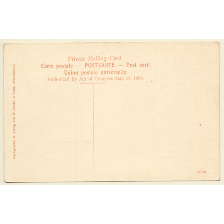 R.P.D. Prinzess Alice - Kapitän Polack / Steamer (Vintage PC ~1910s)