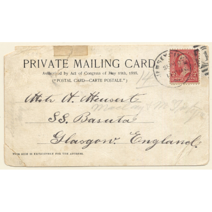 Norddeutscher Lloyd: The Great Hoboken Disaster (Vintage PC ~1900s)