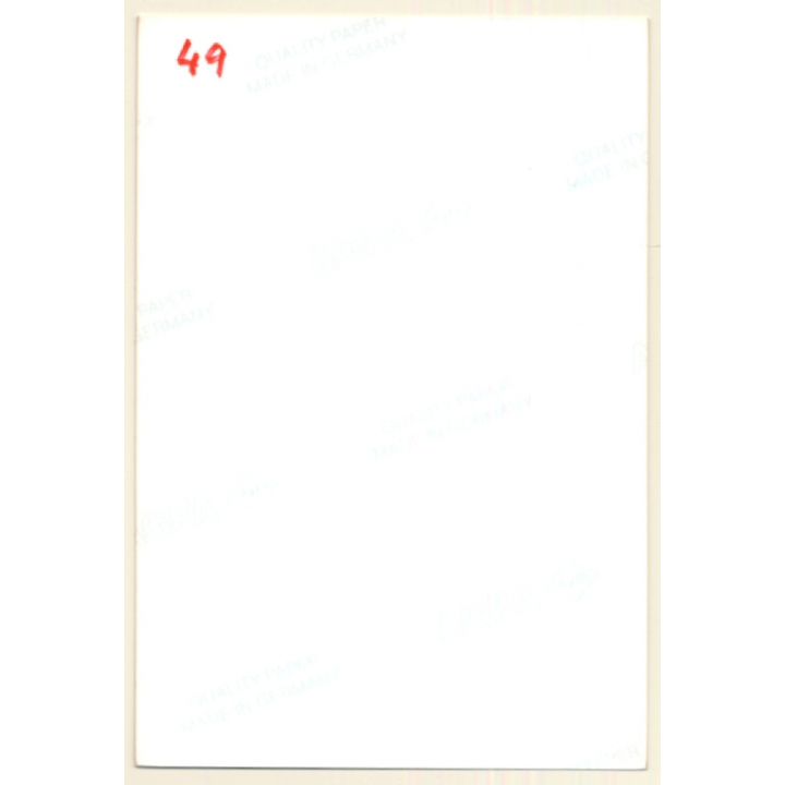 Erotic Study: Shorthaired Nude Curlyhead Kneeling (Vintage Photo ~1990s)