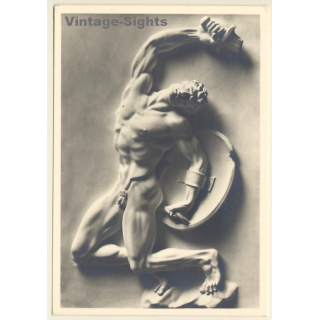 Arno Breker: Opfer / Nude Sculpture (Vintage RPPC ~1930s/1940s)