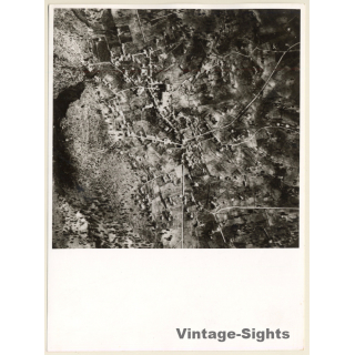 Mallorca: Aerial View Of Unidentified Village *1 (Vintage Photo ~1960s)