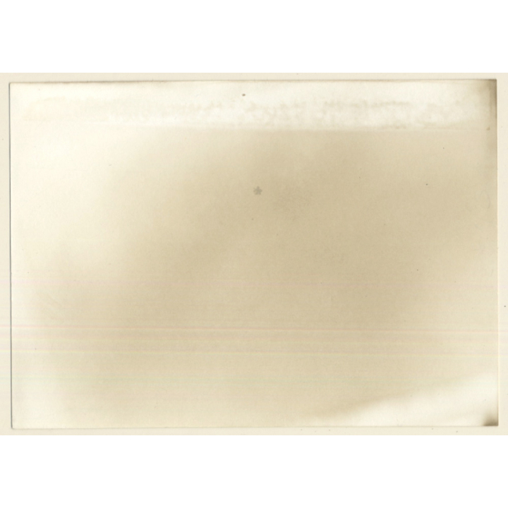 Erotic Study: Slim Leggy Nude On Flowered Couch / Wallaper (Vintage Photo GDR ~1970s/1980s)