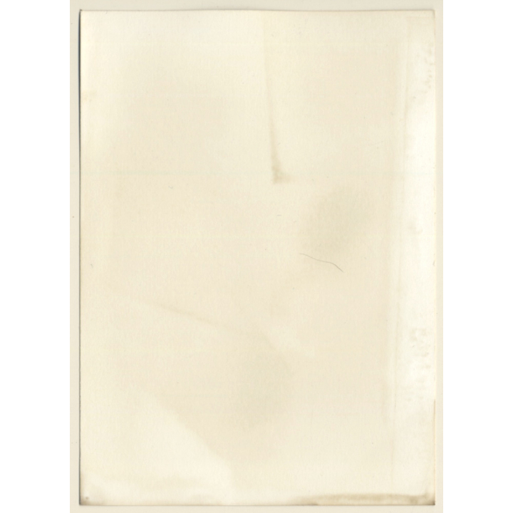 Erotic Study: Slim Longhaired Nude Leaning Against Rock*2 (Vintage Photo GDR ~1970s/1980s)