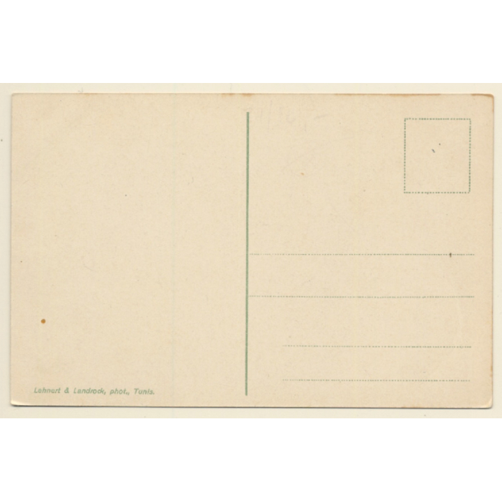 Lehnert & Landrock N°621: Les Bons Amis / Donkey - Maghreb - Ethnic (Vintage PC ~1910s/1920s)