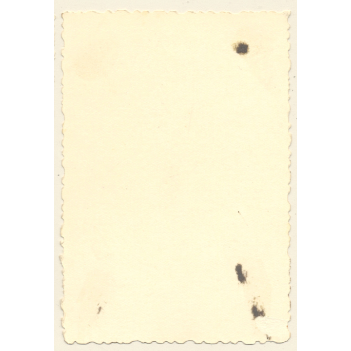 Racy Longhaired Nude Pin-Up Model Stretching Out (2nd Gen. Photo ~1950s)