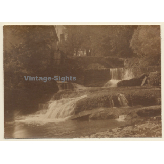 Saint-Germain-De-Joux / France: Port Romain / Marmite De Géant (Vintage Photo 1930)