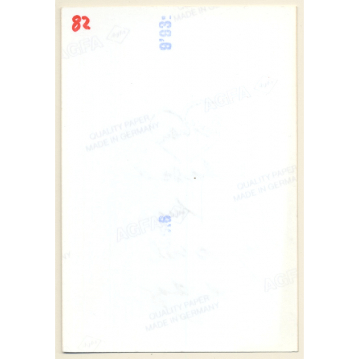 Rear View: Semi Nude Female With Headscarf / Butt (Vintage Photo ~1990s)