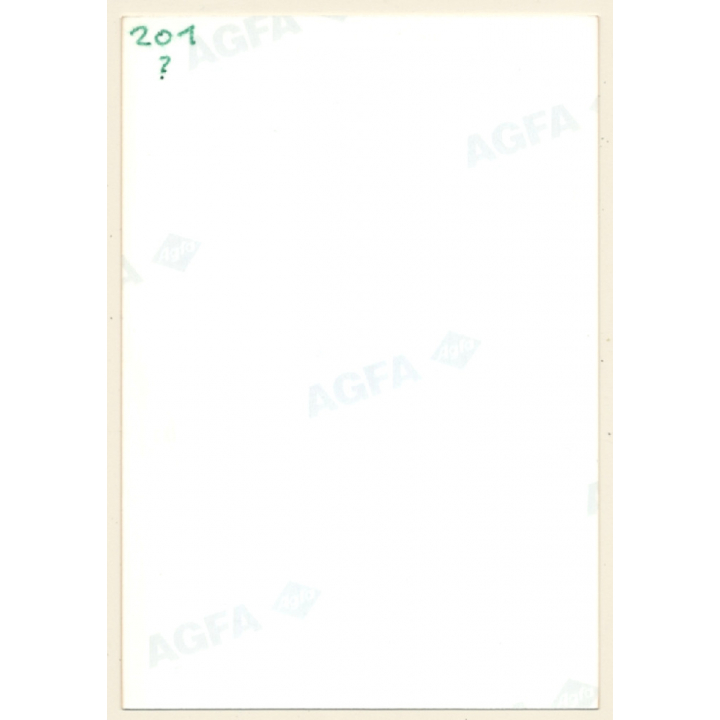 Rear View: Suntanned Nude Curlyhead Kneeling / Butt (Vintage Photo ~1990s)