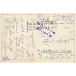 Dombovar - Udjombovar / Hungary: Palyaudvar - Bahnhof (Vintage PC ~1910s)