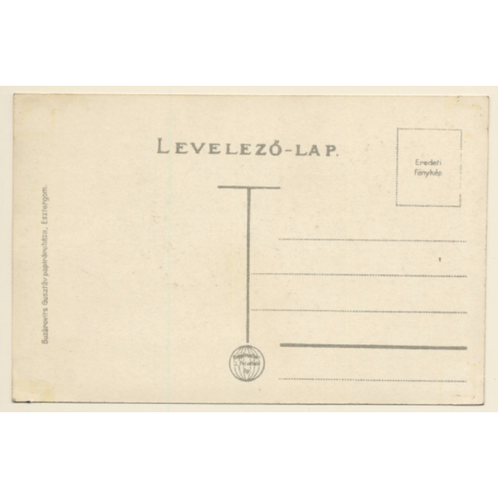 Gran / Hungary: Partial View & Esztergom Basilica (Vintage RPPC)