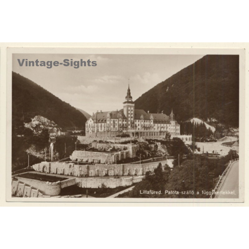Lillafüred / Hungary: Palace Hotel (Vintage RPPC)