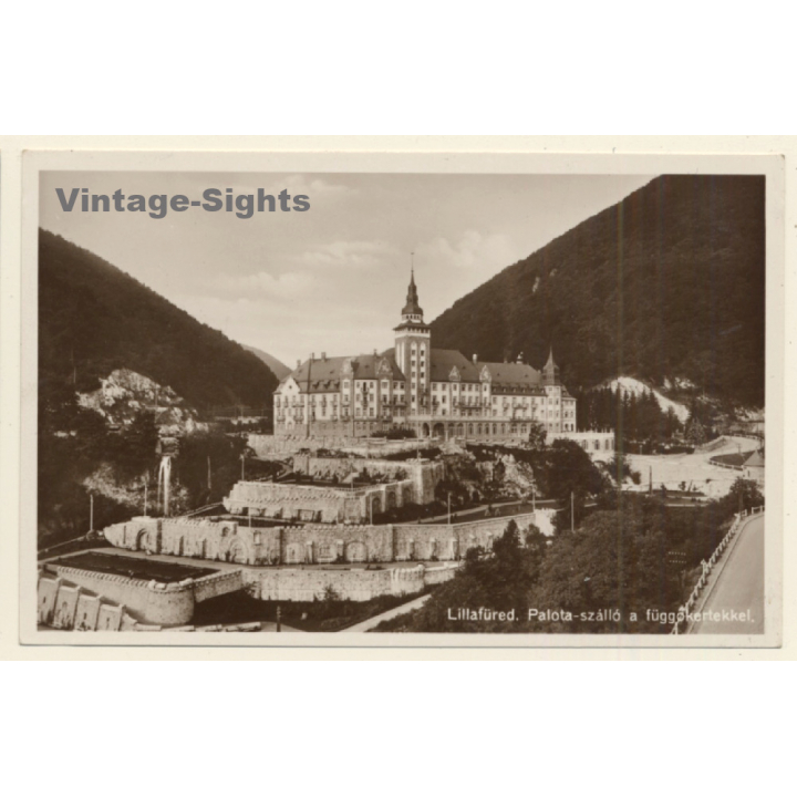 Lillafüred / Hungary: Palace Hotel (Vintage RPPC)