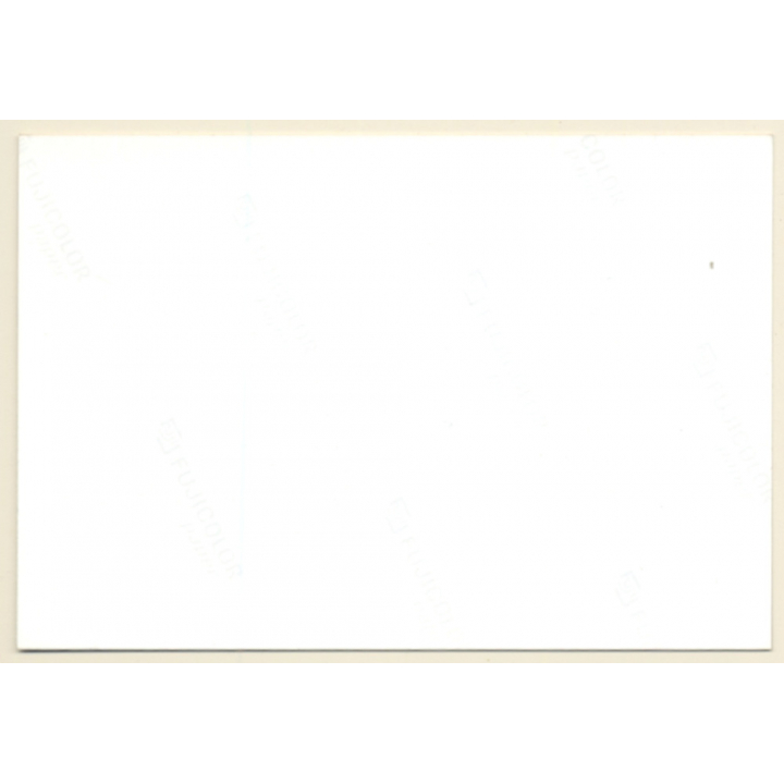 Rear View: Semi Nude Blonde Flashes Butt On Couch (Vintage Photo ~1990s)