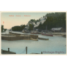 Siófok / Hungary: Balaton - Plattensee - Steam Barges (Vintage PC)
