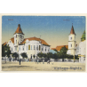Siófok / Hungary: Városháza - Town House (Vintage PC)