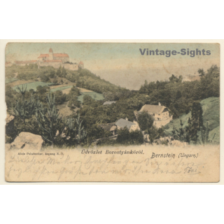 Borostyánköröl - Bernstein / Austria (Vintage PC A.Pelnitscher 1901)