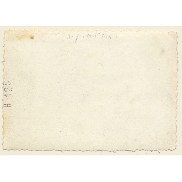 Simca Gordini T15 On Rallye Track / Oldtimer (Vintage Photo ~1940s)