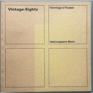 Hommage à Picasso / Nationalgalerie Berlin (Vintage Book 1973)