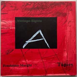 Fondation Maeght: Tàpies - Exhibition Catalog (Vintage Book 1976)