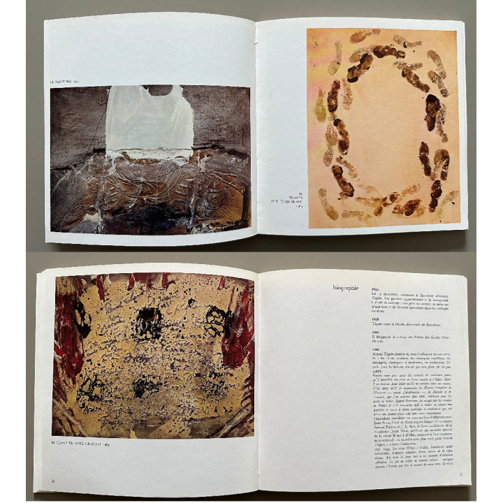 Fondation Maeght: Tàpies - Exhibition Catalog (Vintage Book 1976)