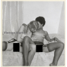 Erotic Study: Nude Interracial Girlfriends Embracing Each Other / Lesbian INT (Vintage Photo KORENJAK 1970s/1980s)