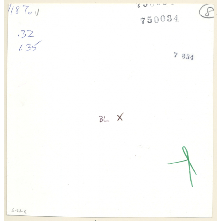 Erotic Study: Nude Interracial Girlfriends Embracing Each Other / Lesbian INT (Vintage Photo KORENJAK 1970s/1980s)