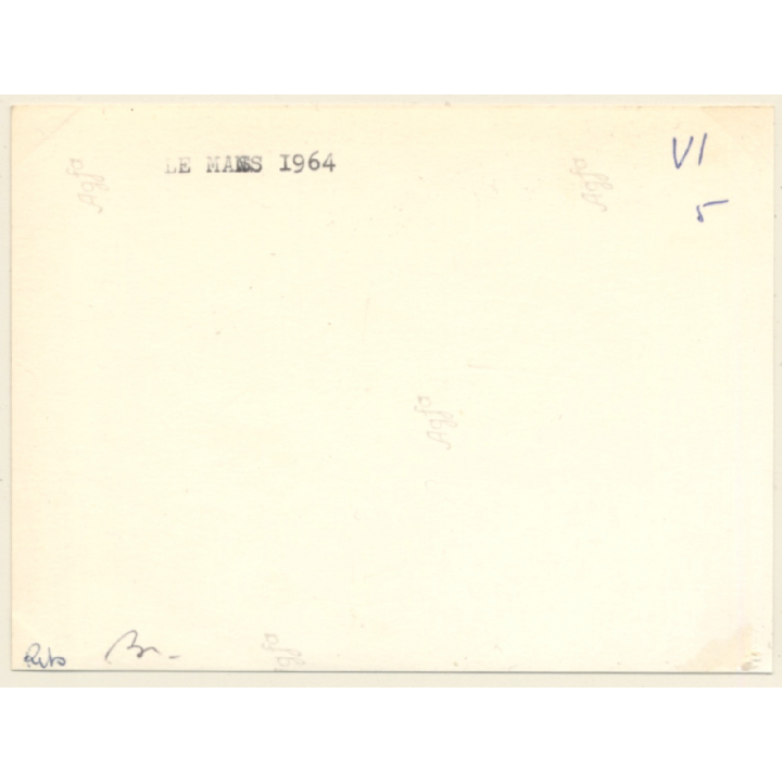 Rallye Le Mans 1964: René Bonnet Matra Djet (Vintage Photo)