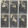Du Sollst Nicht Hamstern / Romance - Couple In Love (Set Of 6 Vintage RPPCs 1910s)