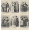 Deutsches Schauspielhaus Hamburg: Der Blinde Passagier (Set Of 6 Vintage PCs 1903)