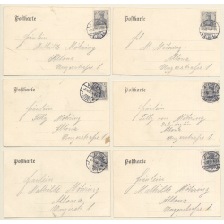 Deutsches Schauspielhaus Hamburg: Der Blinde Passagier (Set Of 6 Vintage PCs 1903)