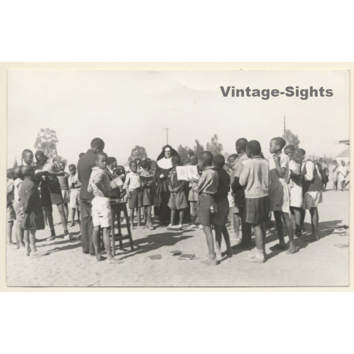 Kroonstad / Orange Free State (South Africa): Open Air School (Vintage RPPC 1927)