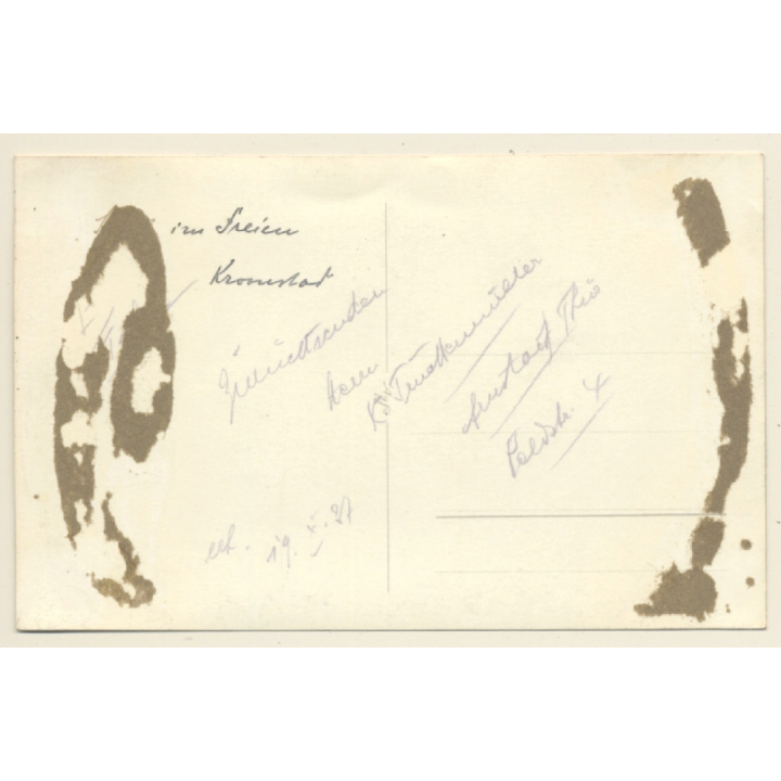 Kroonstad / Orange Free State (South Africa): Open Air School (Vintage RPPC 1927)