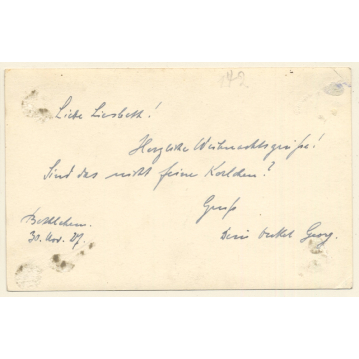 Bethlehem / Orange Free State (South Africa): Native Street Kids (Vintage RPPC 1927)