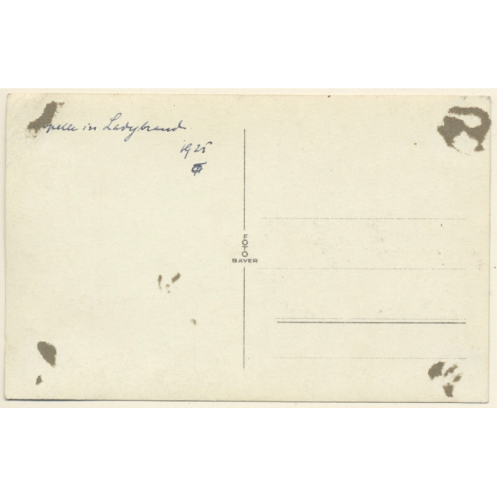 Ladybrand / Orange Free State (South Africa): Mission Chapel (Vintage RPPC 1925)