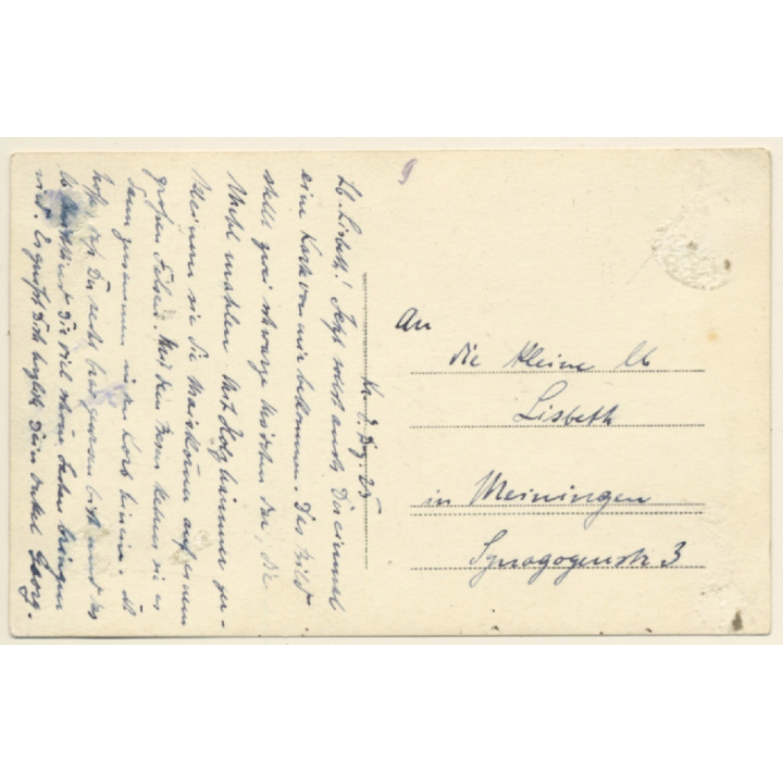 Orange Free State (South Africa): 2 Native Girls Pounding Corn / Ethnic (Vintage RPPC 1925)