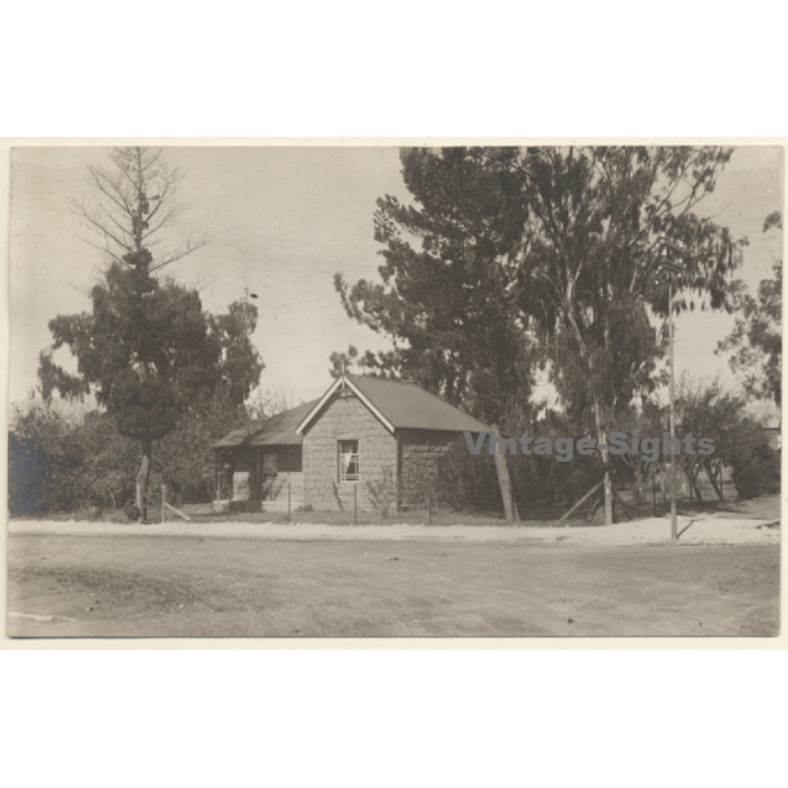 Bethlehem / Orange Free State (South Africa): Hermitage Of German Settler Onkel Georg (Vintage RPPC 1926)