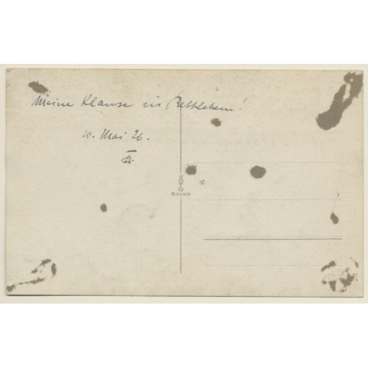 Bethlehem / Orange Free State (South Africa): Hermitage Of German Settler Onkel Georg (Vintage RPPC 1926)