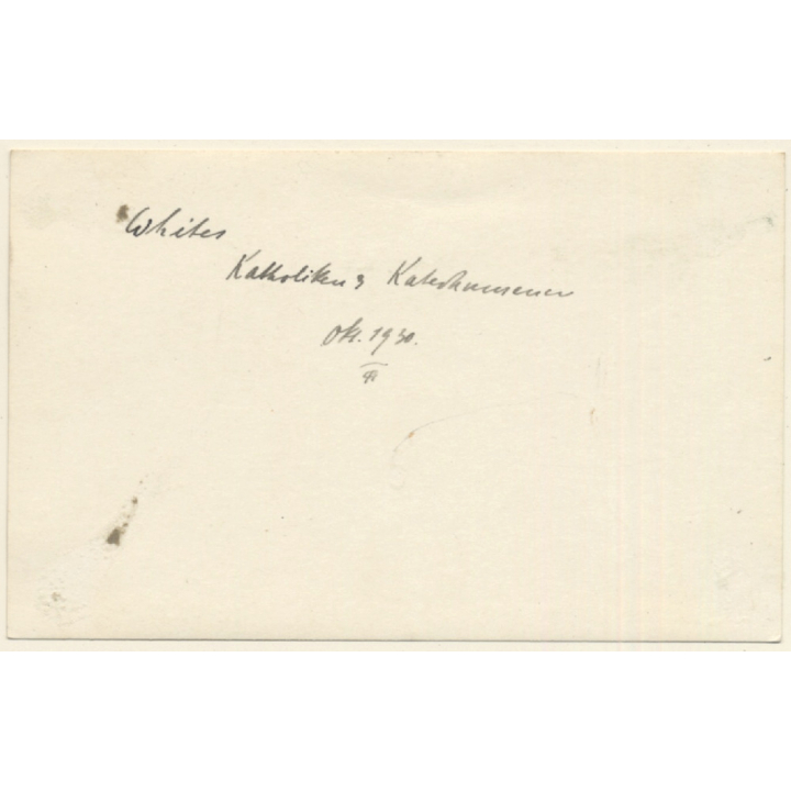 Winburg / Orange Free State (South Africa): Missionary, Catholics & Native Catechumens (Vintage RPPC 1930)