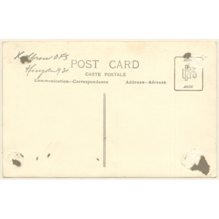 Heilbron / Orange Free State (South Africa): Church *2 - Pentecost 1931 (Vintage RPPC)