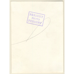 Sweet Young African Tribal Girl With Earring / Ethnic (Vintage Photo 1940s/1950s)