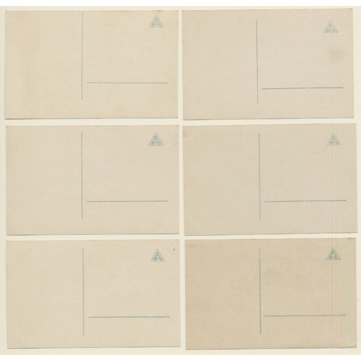 Auf Der Alm, Da Gibt's Koa Sünd / Bavarian Romance - Couple - Kitsch (Set Of 6 Vintage RPPCs 1910s)