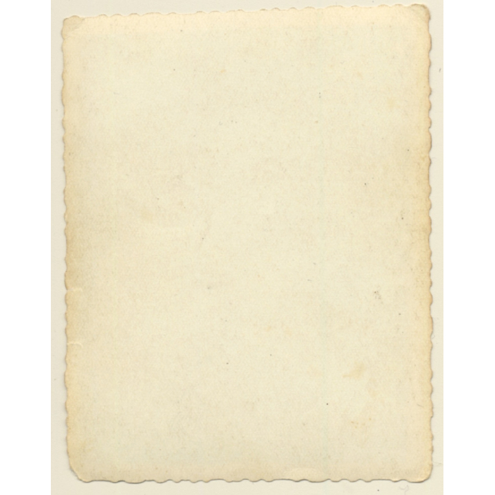 Erotic Study: Nude Female Under Rose Bush (Vintage 2nd Gen. Photo ~1930s/1940s)