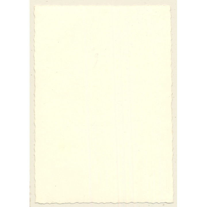 Erotic Study: Natural Nude On Beach Looks Into The Distance (Vintage 2nd Gen. Photo ~1950s)