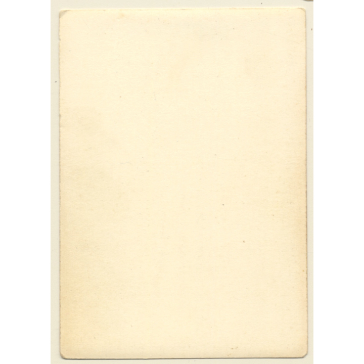 Erotic Study: Slim Blonde Nude Looks At Herself In Mirror (Vintage 2nd Gen. Photo ~1940s/1950s)