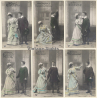 Der Freischütz / Romance - Couple - Kitsch (Set Of 6 Vintage RPPCs 1907)