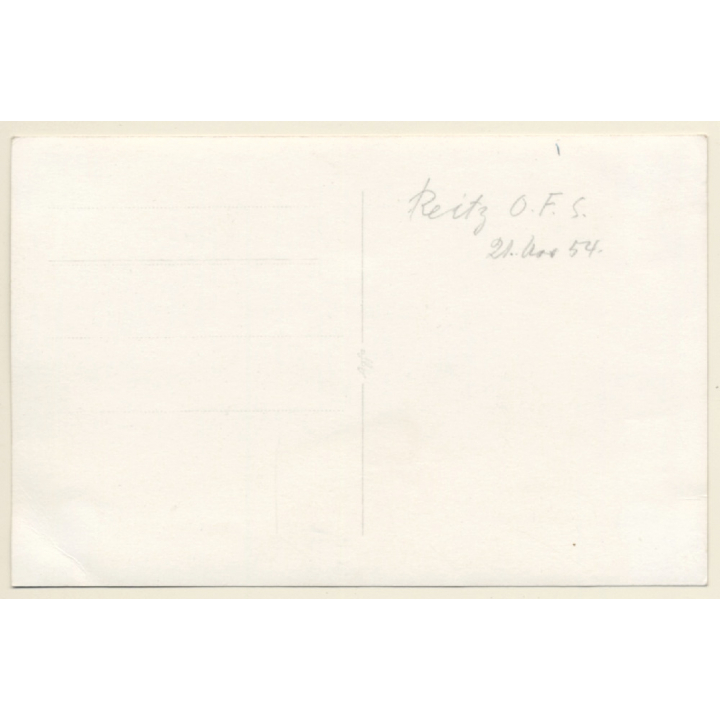 Reitz / Orange Free State (South Africa): Inauguration Of The New Church (Vintage RPPC 1954)