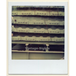 Photo Art: Industrial Metal (Vintage Polaroid SX-70 1980s)