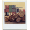 Photo Art: Cable Drums & Containers (Vintage Polaroid SX-70 1980s)