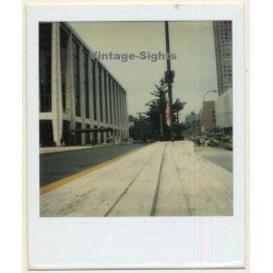 Photo Art: Lincoln Center - New York (Vintage Polaroid SX-70 1980s)