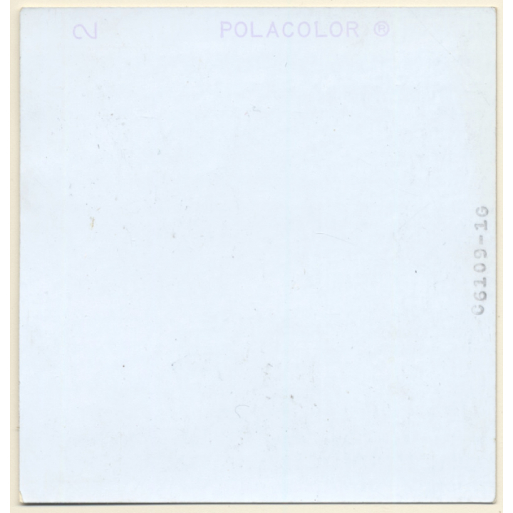 Topless Model - White Panties - Stilettos (Vintage Polaroid Test Shot WOLFGANG KLEIN 1980s)